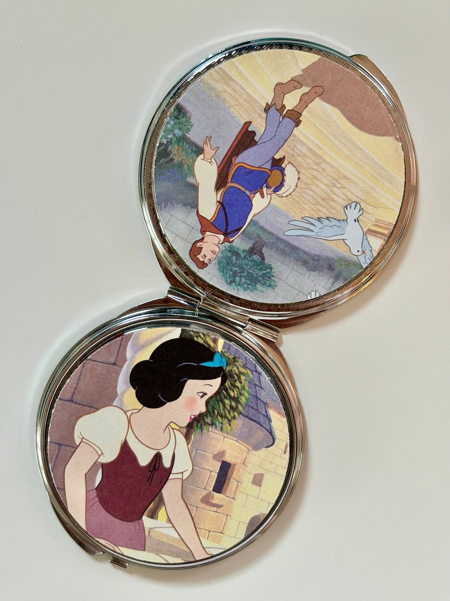 Vintage Snow Mirror