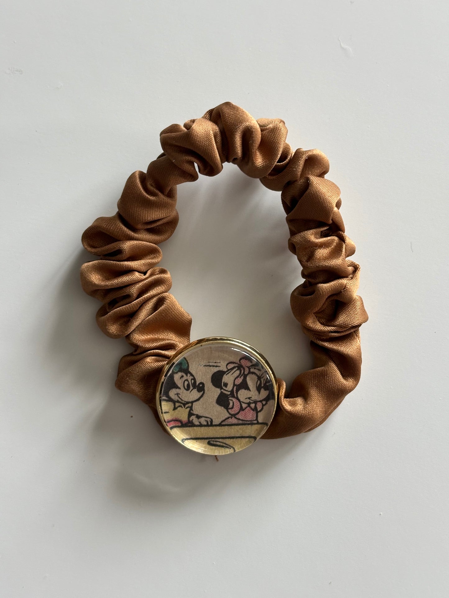 Vintage Mick and Min Scrunchie