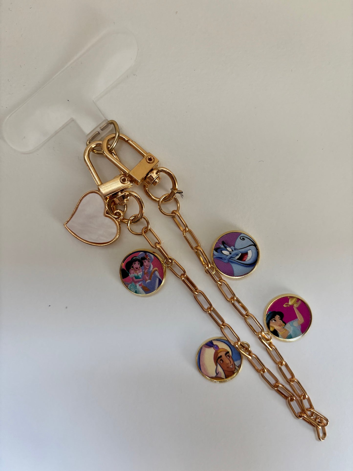 Whole new world Charm Wristlet