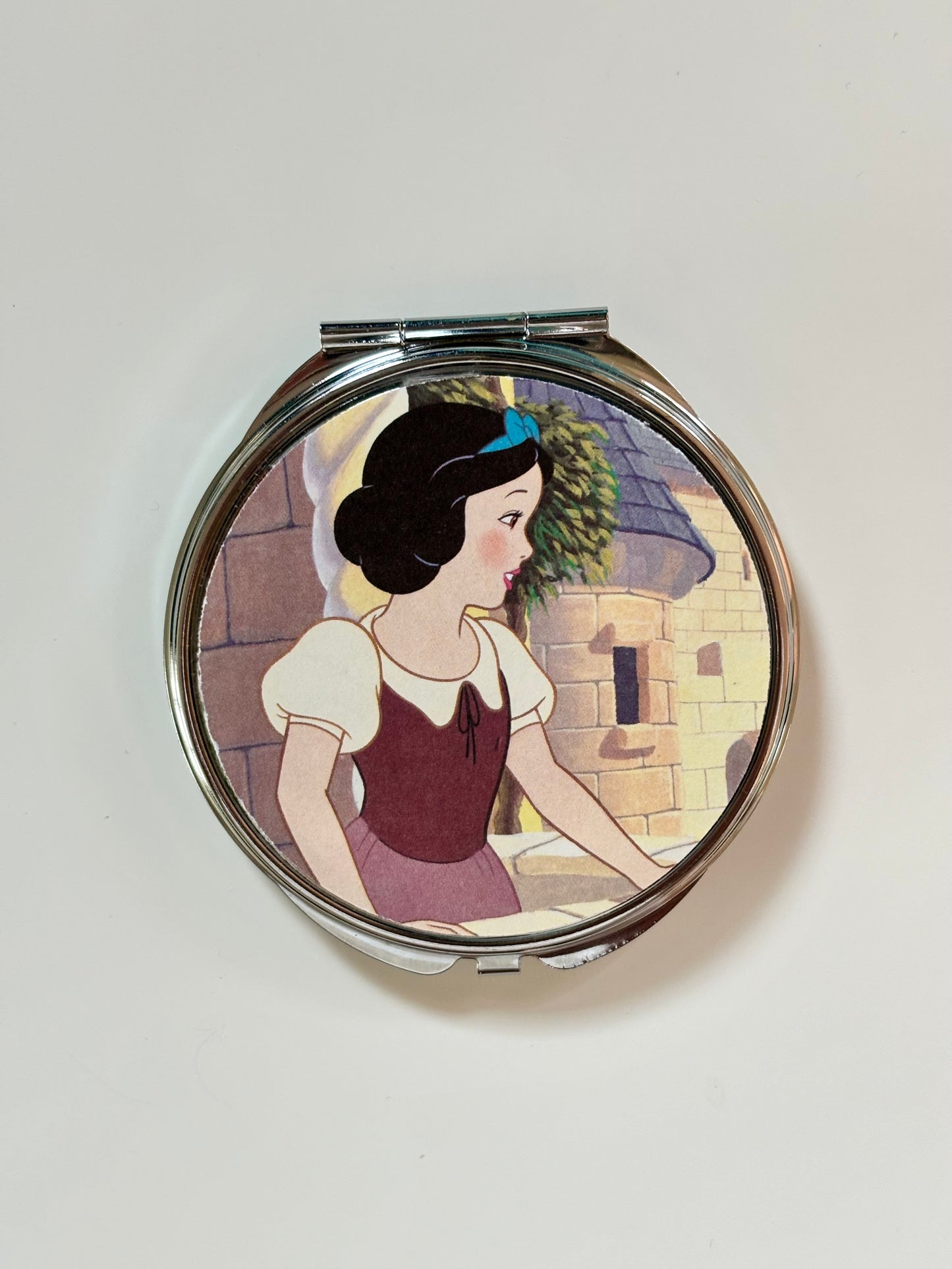 Vintage Snow Mirror