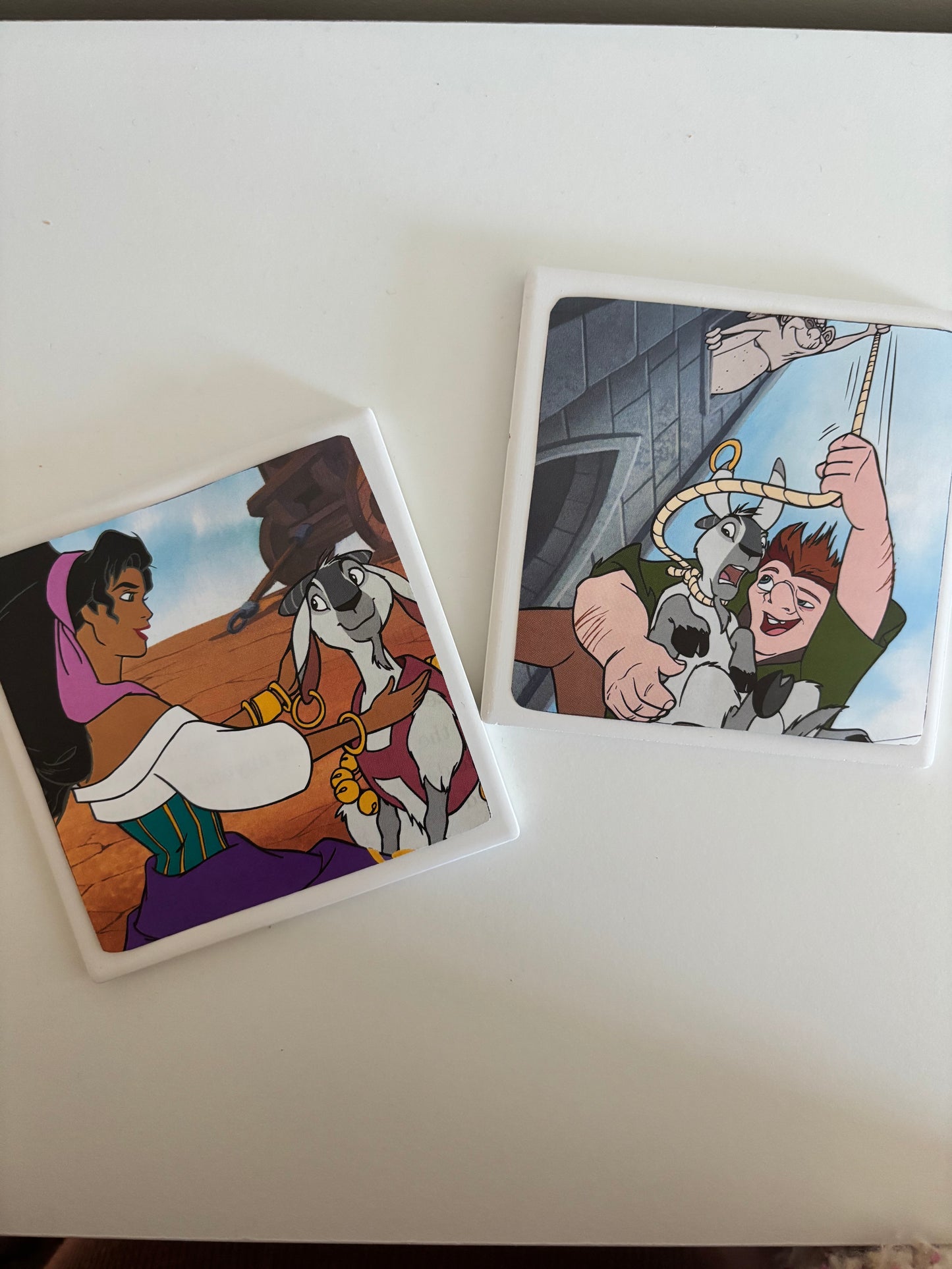 Hunchback of Notre Dame Coaster Set (2)