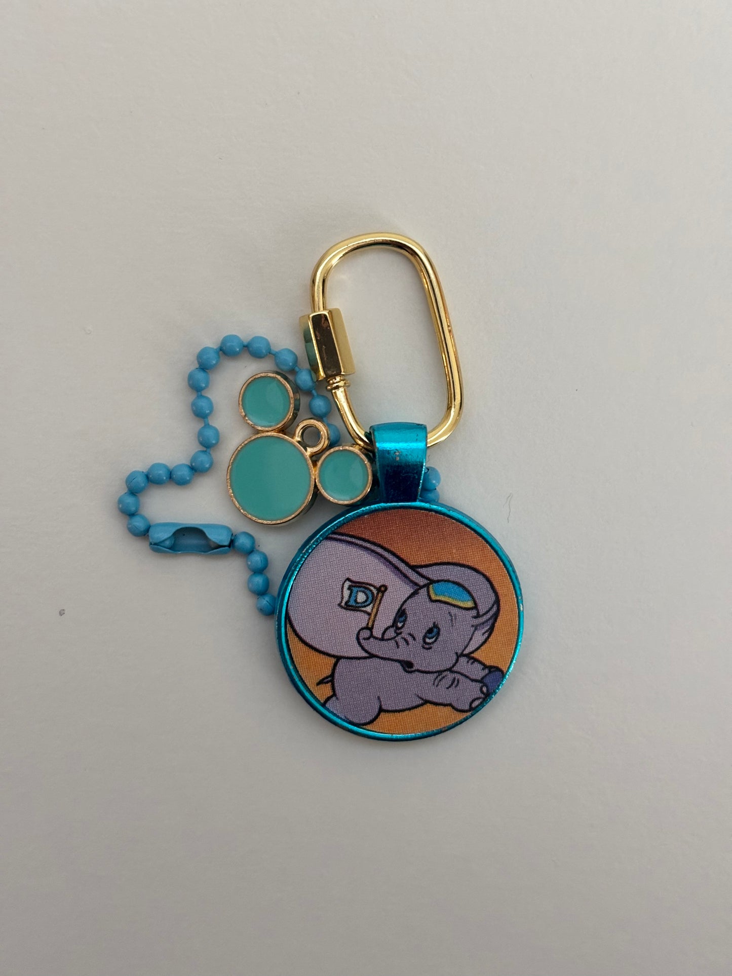 Flying Elephant Keychain