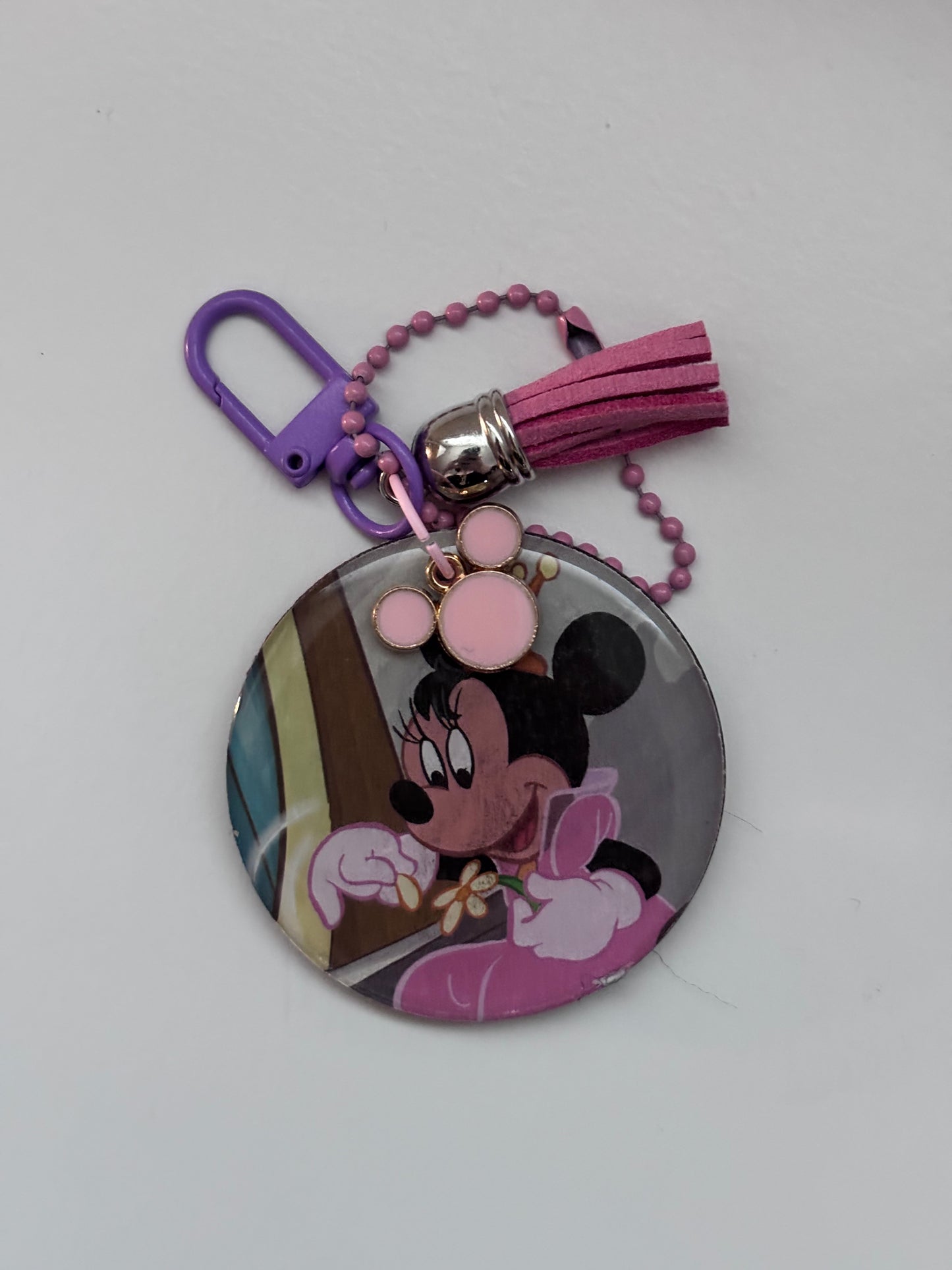 Princess Min and Lady Daisy Keychain