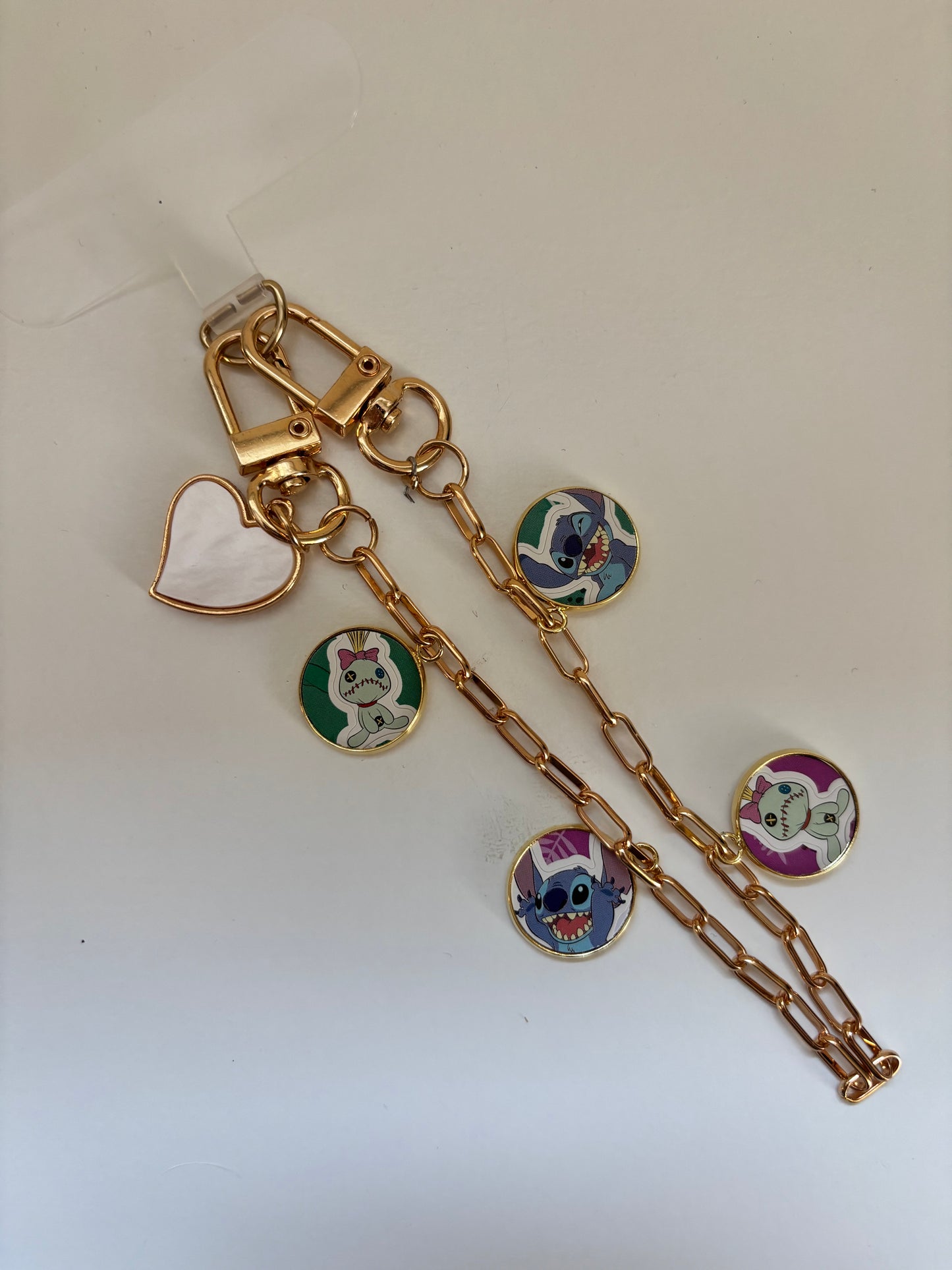 Stitch Charm Wristlet