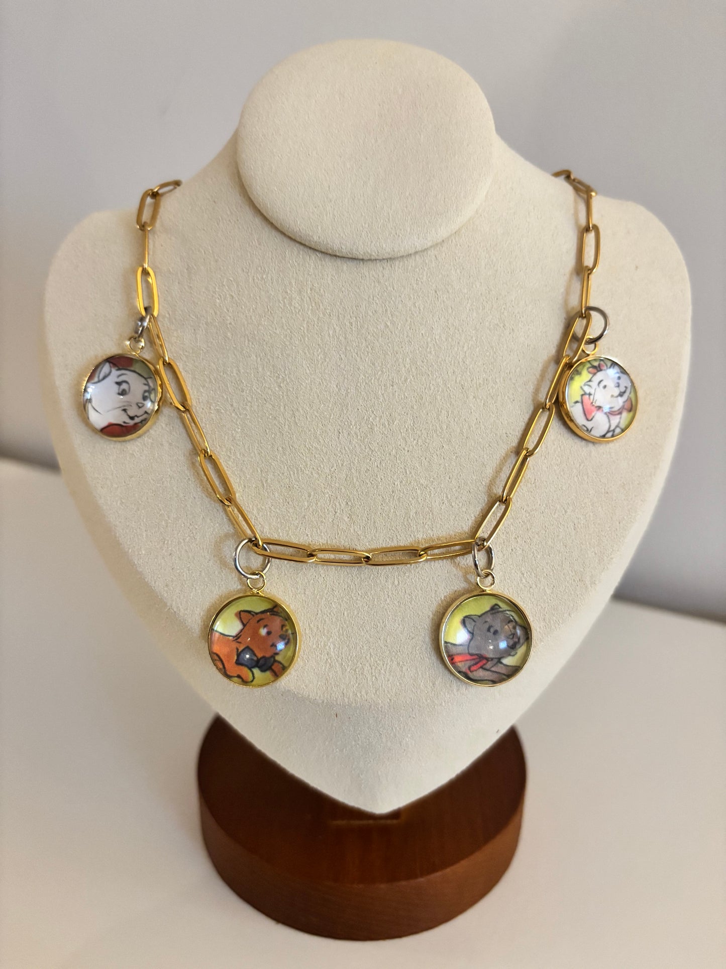 Duchess and Fam Charm  Necklace