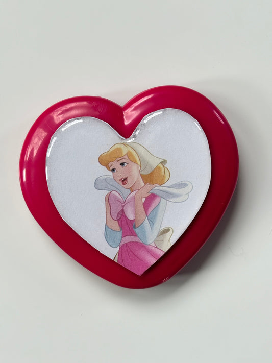 Cindy and Carriage Heart Mirror