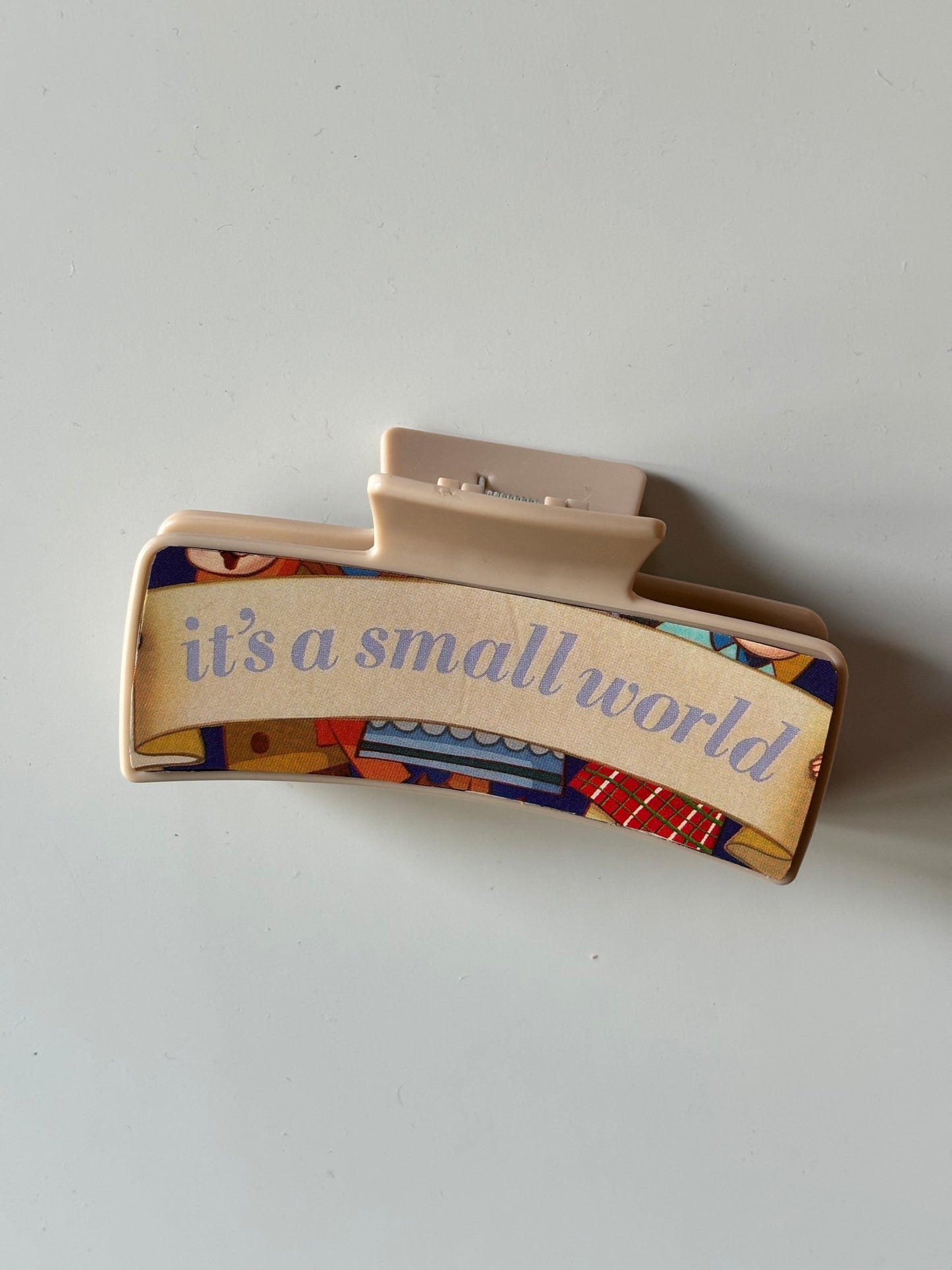 Small World Hair Clip