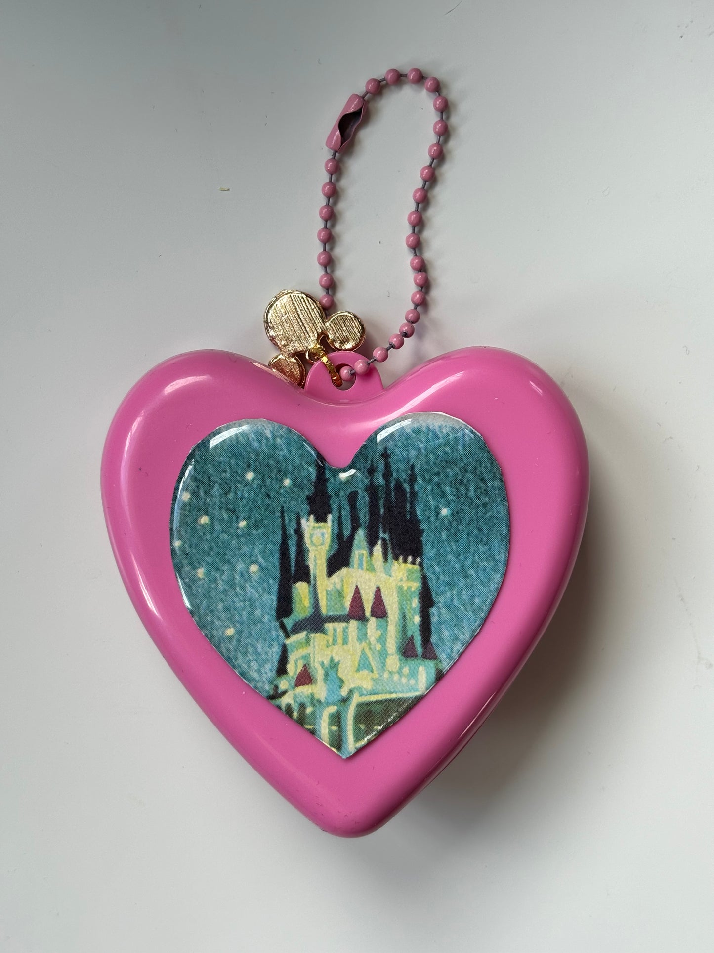 Cindy Castle Compact Heart Brush