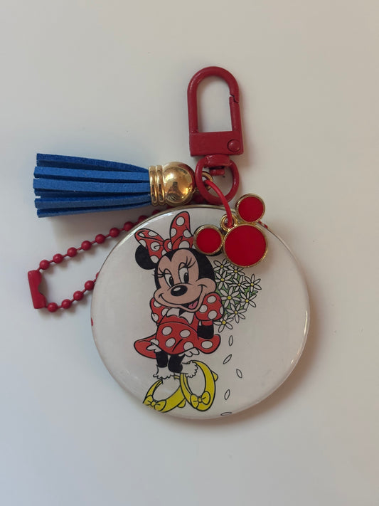 Flower Min Keychain