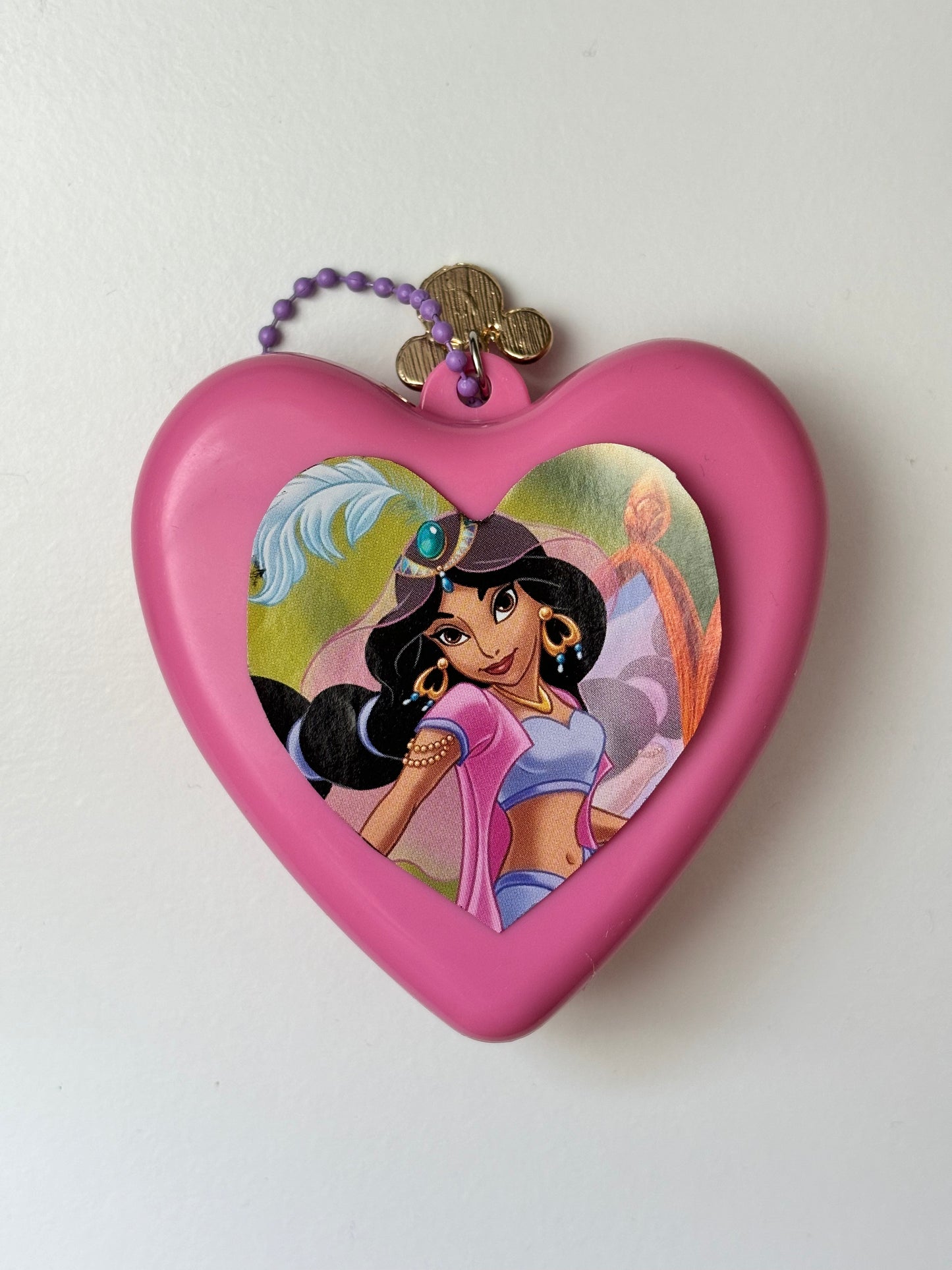 Jasmine Compact Heart Brush