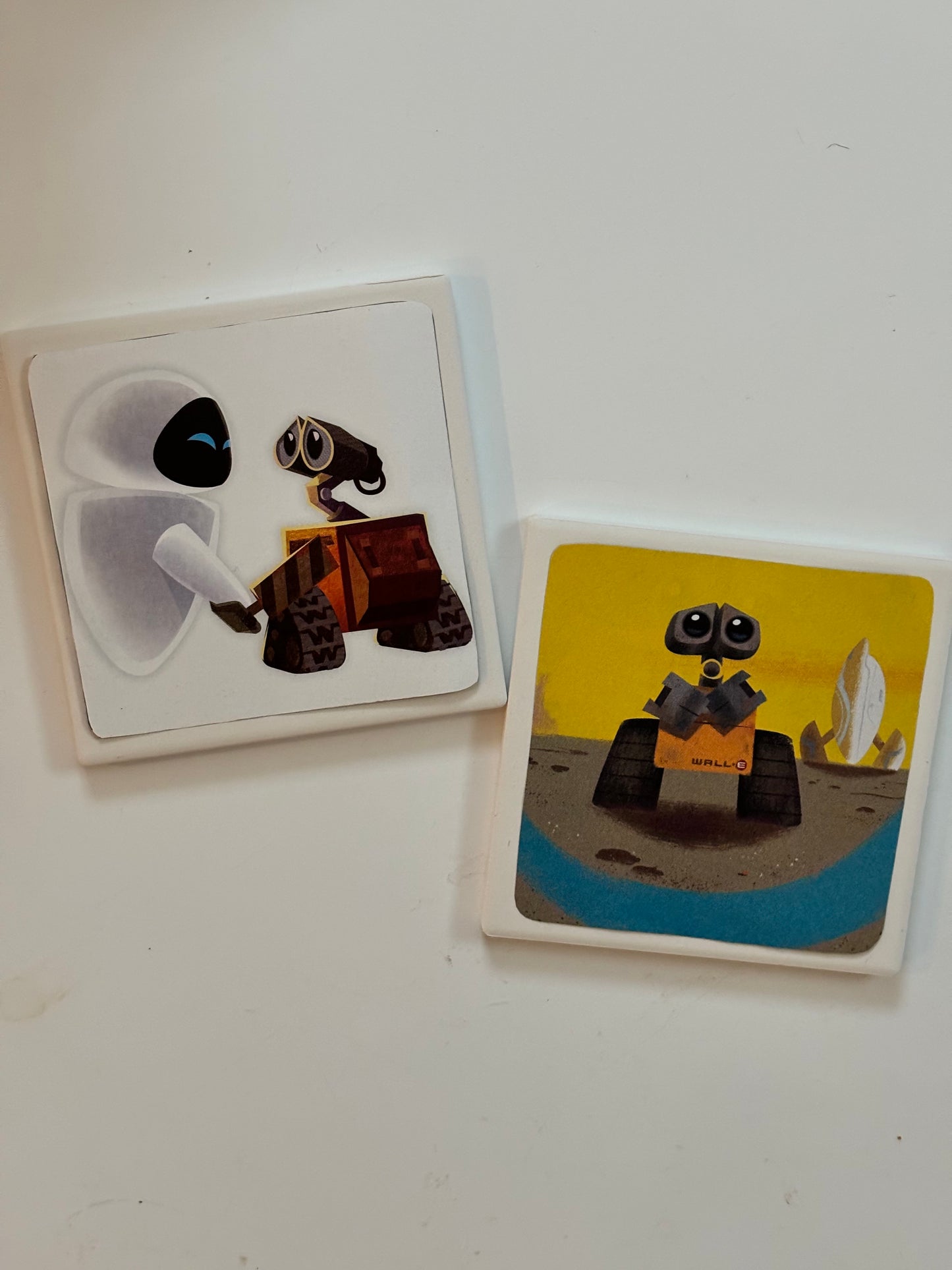 Walle and Eve Coaster Set (2)