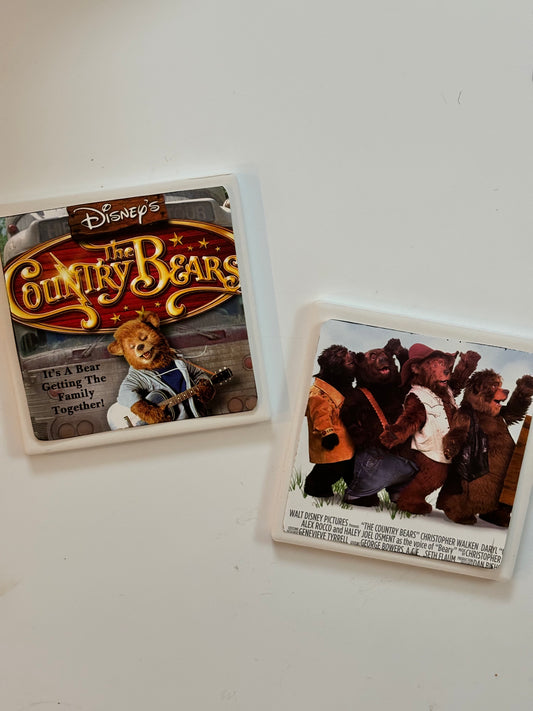 Country Bear Coaster Set (2)