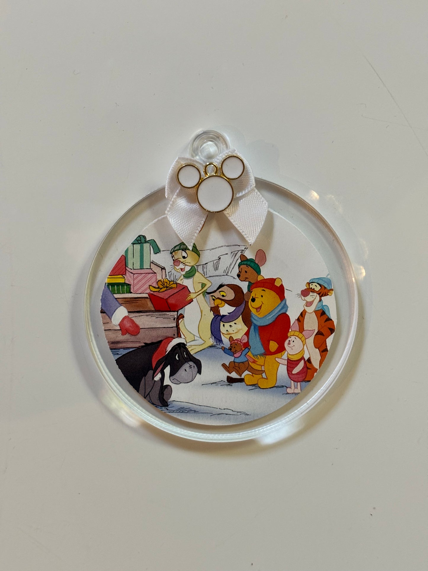 Winter Pooh and Gang Ornament