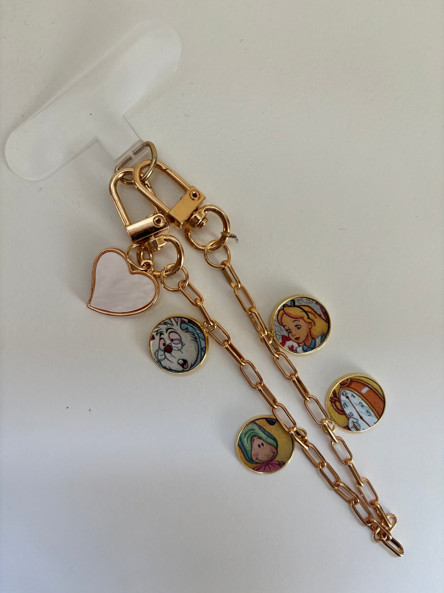 Wonderland Charm Wristlet