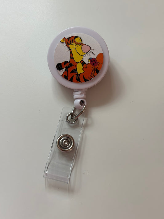 White Tigger Badge Reel